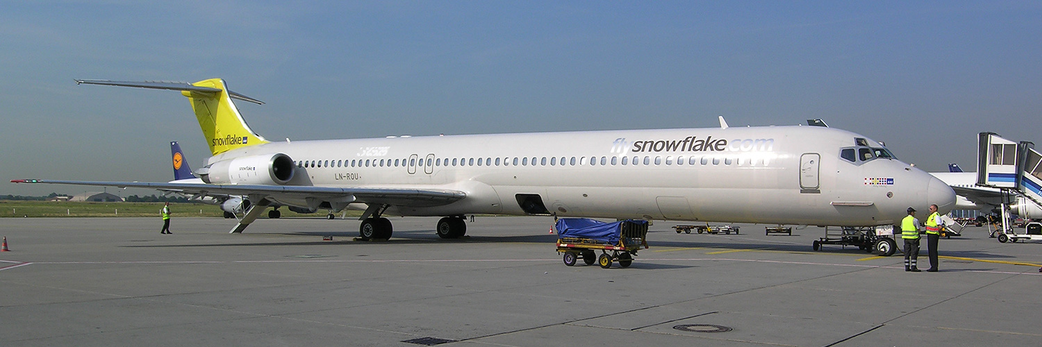 Snowflake (Scandinavian Airlines) LN-ROU